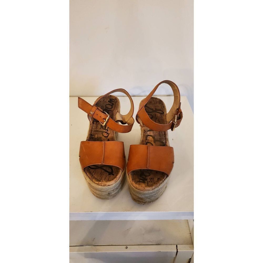 SAM EDELMAN Maura Espadrille Platform Sandals Size 7M - Picture 3 of 8